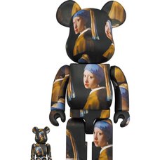 BE@RBRICK Johannes Vermeer Girl with a Pearl Earring 100％ & 400％