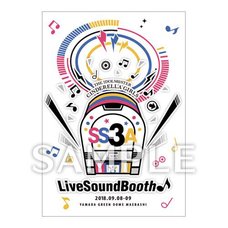 THE IDOLM@STER CINDERELLA GIRLS SS3A Live Sound Booth♪ Official Pamphlet