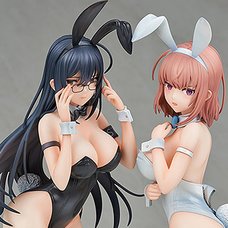 Black Bunny Aoi and White Bunny Natsume 1/6 Scale Figure Set