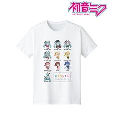 Piapro Characters One Night Jinro Collaboration: Pixel Art Ver. Back Print Women's T-Shirt