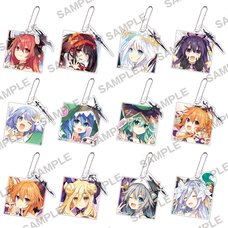 Date A Live All Spirits Tradable Acrylic Keychain